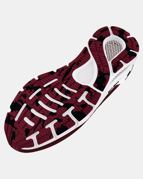Women's UA HOVR™ Sonic 4 Team Running Shoes, Red, pdpMainDesktop image number 4